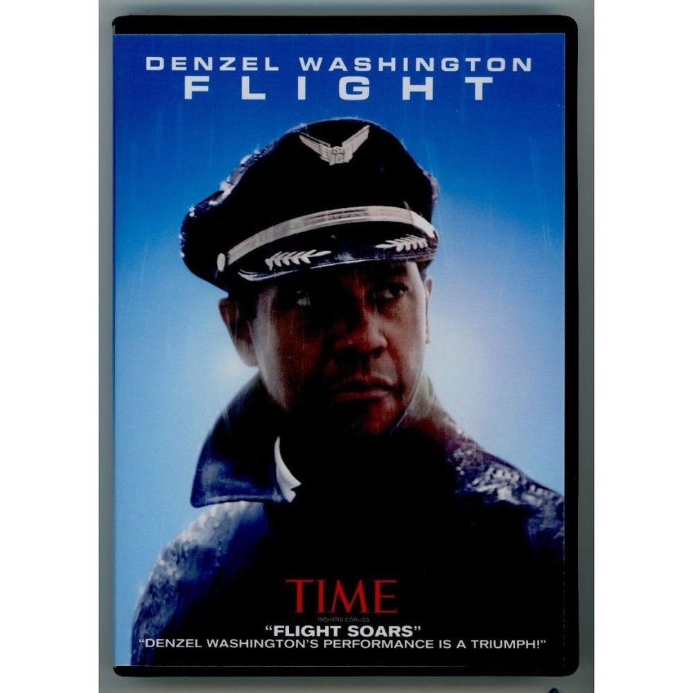 DENZEL WASHINGTON in FLIGHT, DVD, ©2012 "Nothing short of a masterpiece!" -- Fox